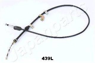 JAPANPARTS BC439L Трос, стоянкова гальмівна система