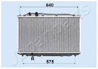 JAPANPARTS RDA193022 Радіатор, охолодження двигуна