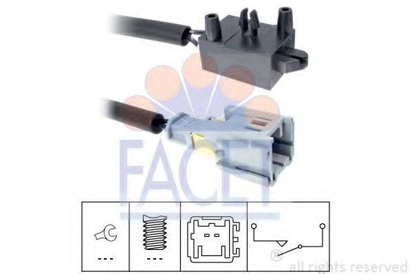 FACET 71210 Вимикач, привід зчеплення (Tempomat)