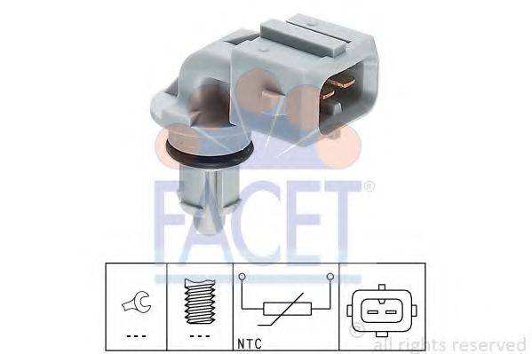 FACET 104002 Датчик, температура повітря, що впускається