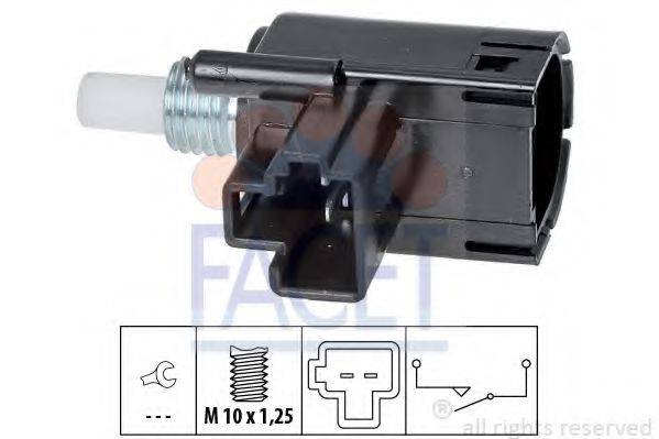 FACET 71257 Вимикач, привід зчеплення (Tempomat)