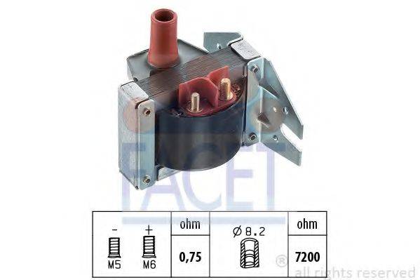 FACET 96069 Котушка запалювання