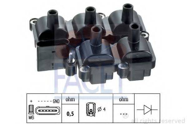 FACET 96293 Котушка запалювання