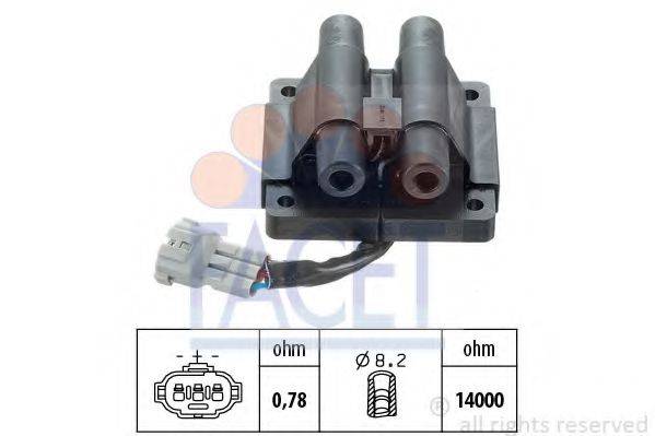 FACET 96165 Котушка запалювання