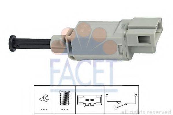 FACET 71152 Вимикач, привід зчеплення (Tempomat)