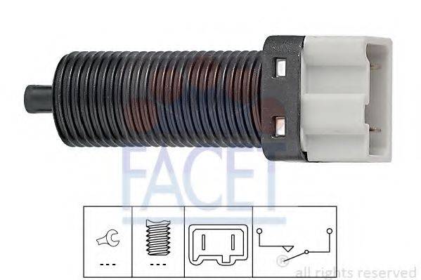 FACET 71115 Вимикач, привід зчеплення (Tempomat)