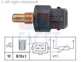 FACET 73246 Датчик, температура охолоджувальної рідини