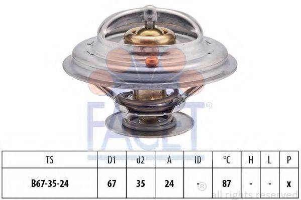 FACET 78410S Термостат, охолоджуюча рідина