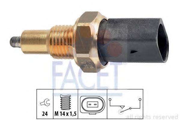 FACET 76256 Вимикач, фара заднього ходу