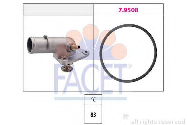 FACET 78165 Термостат, охолоджуюча рідина