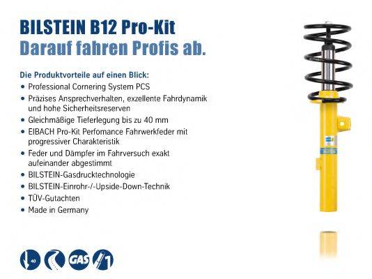 BILSTEIN BIL015552 Комплект ходової частини, пружини / амортизатори