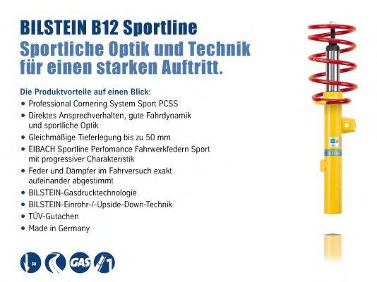 BILSTEIN BIL015384 Комплект ходової частини, пружини / амортизатори