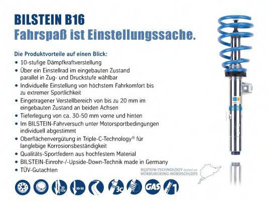 BILSTEIN BIL020251 Комплект ходової частини, пружини / амортизатори