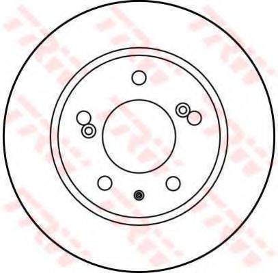 TRW DF1109 гальмівний диск