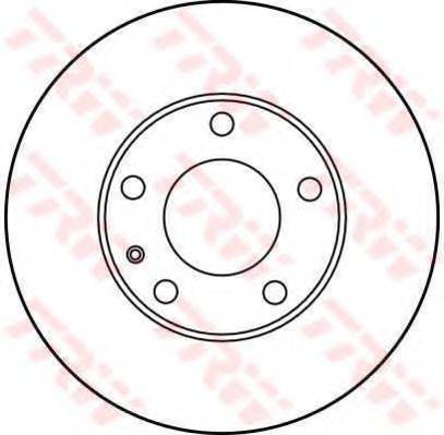 TRW DF1557 гальмівний диск