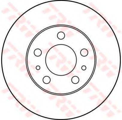 TRW DF1677 гальмівний диск