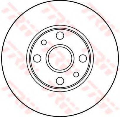 TRW DF1780 гальмівний диск