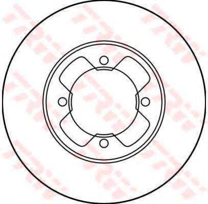 TRW DF1951 гальмівний диск