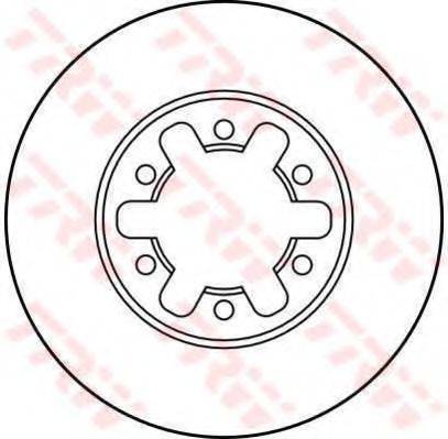 TRW DF1968 гальмівний диск
