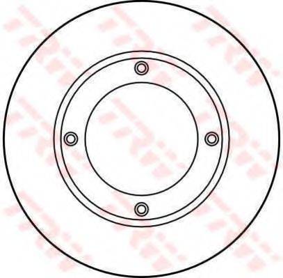 TRW DF1971 гальмівний диск