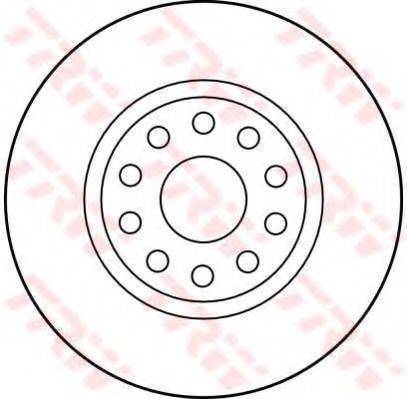 TRW DF2761 гальмівний диск