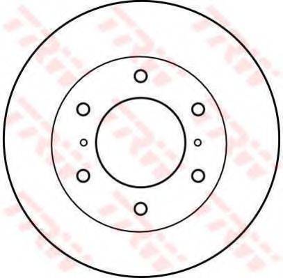 TRW DF4159 гальмівний диск