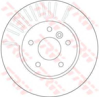 TRW DF4194 гальмівний диск