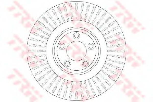 TRW DF6146S гальмівний диск