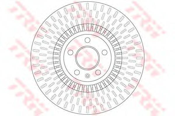 TRW DF6216 гальмівний диск
