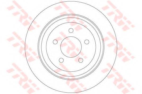 TRW DF6341 гальмівний диск