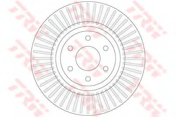 TRW DF6425 гальмівний диск