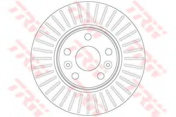 TRW DF6448 гальмівний диск