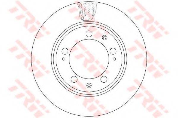 TRW DF6484S гальмівний диск