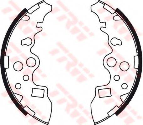 TRW GS8485 Комплект гальмівних колодок