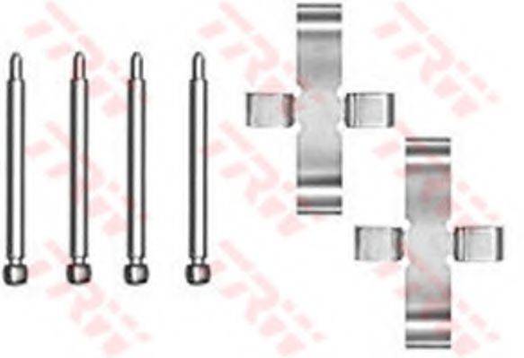 TRW PFK198 Комплектуючі, колодки дискового гальма