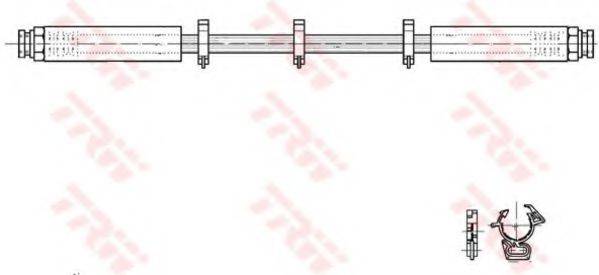 TRW PHA299 Гальмівний шланг