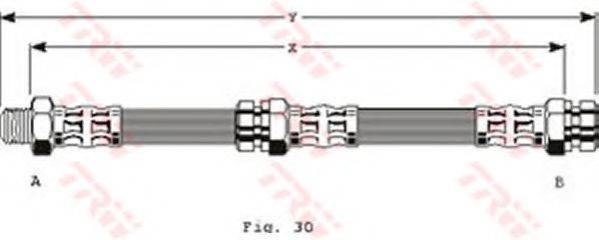 TRW PHB141 Гальмівний шланг