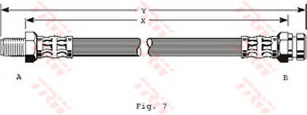 TRW PHB212 Гальмівний шланг