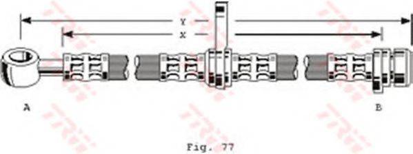 TRW PHD152 Гальмівний шланг