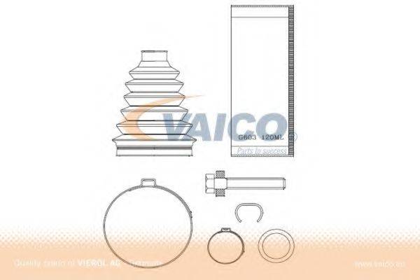 VAICO V106260 Комплект пильника, приводний вал