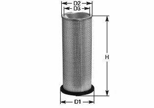 CLEAN FILTERS MA726 Повітряний фільтр