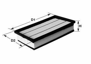 CLEAN FILTERS MA1197 Повітряний фільтр