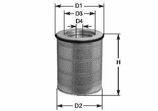 CLEAN FILTERS MA1419 Повітряний фільтр