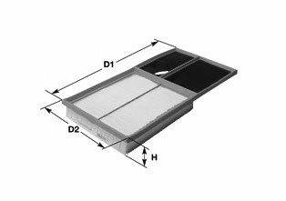 CLEAN FILTERS MA3105 Повітряний фільтр