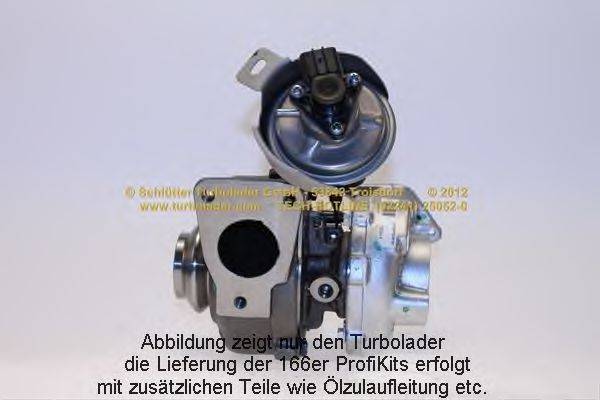 SCHLUTTER TURBOLADER 16600145 Компресор наддув