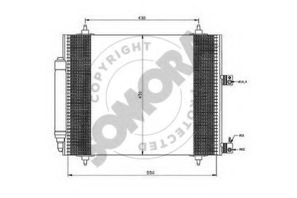 SOMORA 085260A Конденсатор, кондиціонер