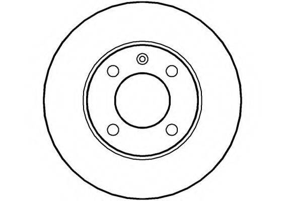 NATIONAL NBD021 гальмівний диск