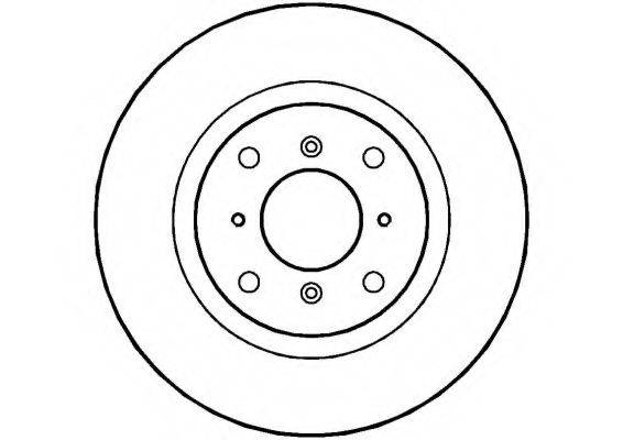 NATIONAL NBD092 гальмівний диск