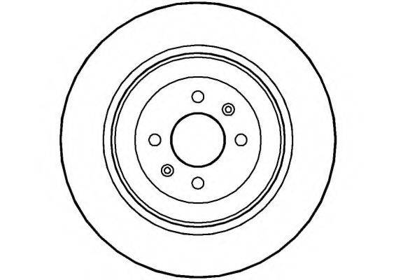 NATIONAL NBD1185 гальмівний диск