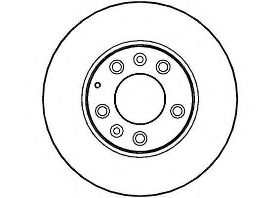 NATIONAL NBD1269 гальмівний диск